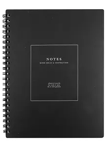 Тетрадь в клетку Be Smart, Notes, 80 листов, черная