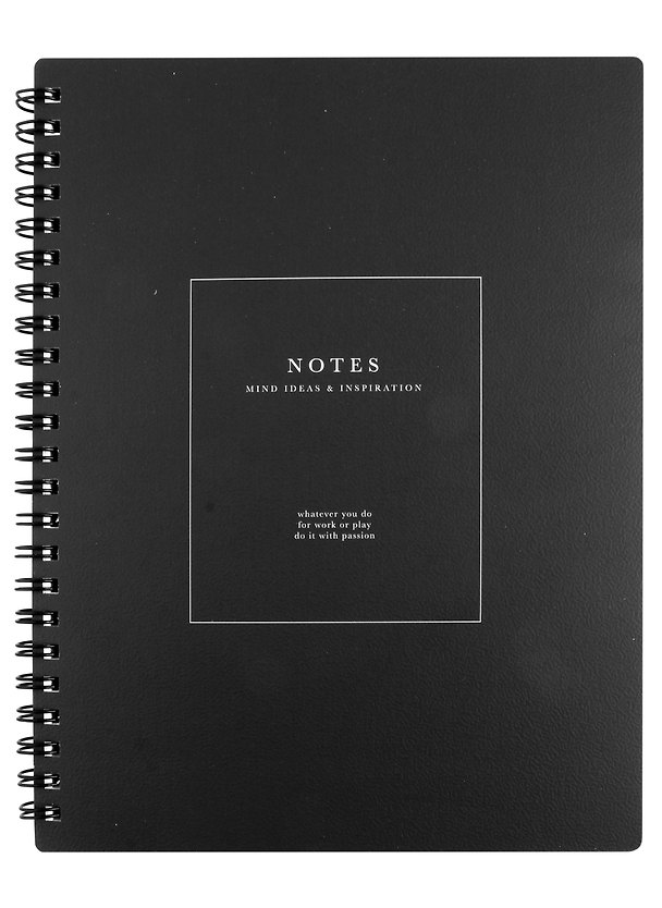Тетрадь общая «Notes. Черный», 80 листов в клетку, А5 - Be Smart 2971070 — 1