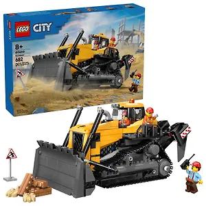 LEGO City: Жёлтый бульдозер, 682 детали (60466)