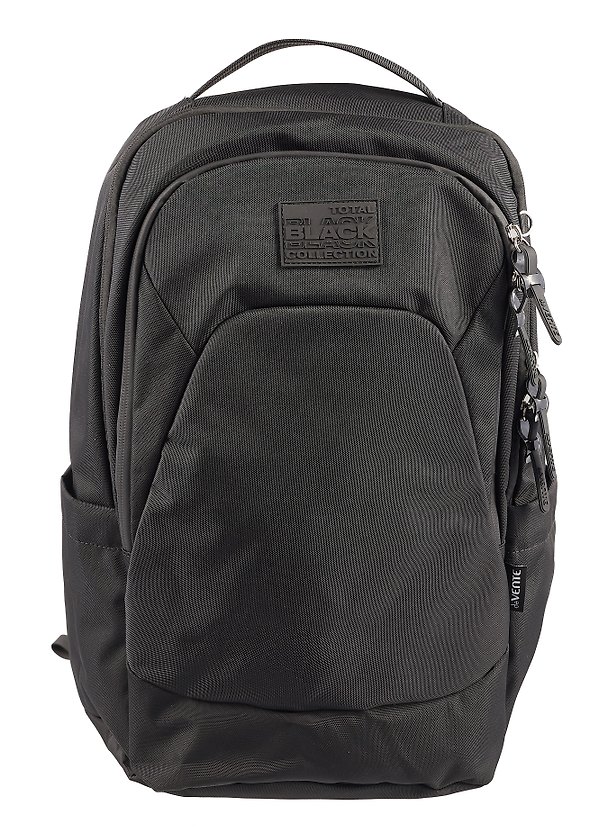 Рюкзак «Total black», 1 отделение, 3 кармана, для ноутбука, 44 см, полиэстер, GoodMark 3009598 — 1