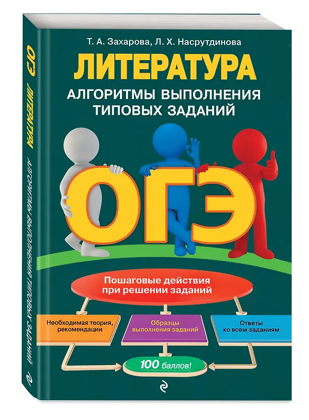 Книга ОГЭ. Литература. Алгоритмы выполнения типовых заданий (Татьяна Захарова) — 4