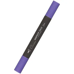 Маркер художественный "Сонет" фиолетовый, двухсторон., тонк. и широк.долото, Сонет