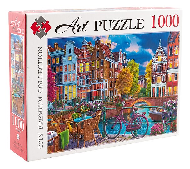 Пазл «Ночной Амстердам» 1000 элементов, Art Puzzle 3015625 — 1