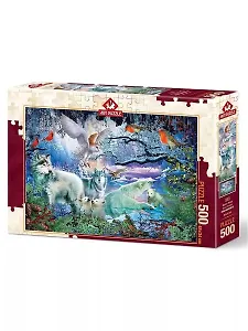 Пазл ART PUZZLE 500 деталей Ледниковый лес