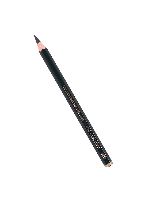 Карандаш чернографитный утолщённый «Castell 9000 Jumbo», 4B, Faber-Castell 255910 — 1