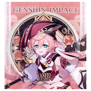 Значок Genshin Ipact Liyue Harbour Character Can Badge Yanfei