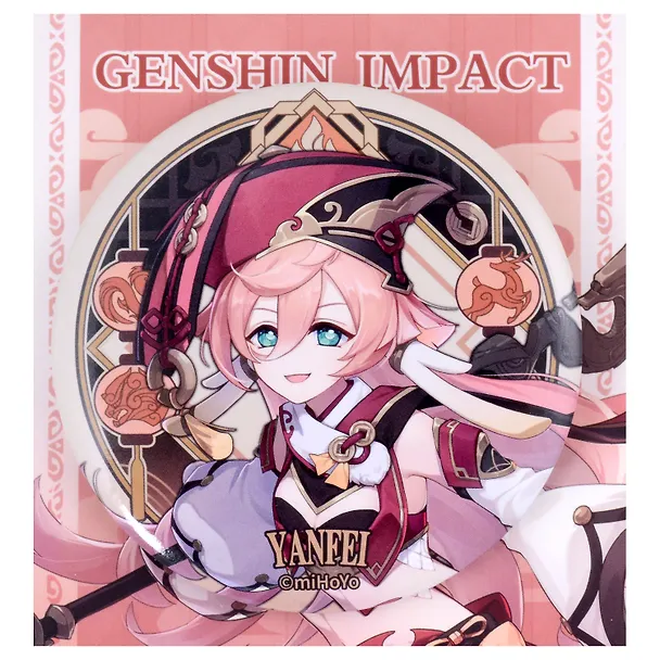 Значок Genshin Ipact Liyue Harbour Character Can Badge Yanfei 2986616 — 1