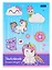 Скетчбук А6 80л "Единорожки" 100г/м2, тв. переплет — 253558 — 1