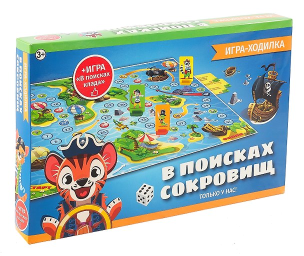 Настольная игра-ходилка «В поисках сокровищ», Origami 3069216 — 1