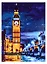 Алмазная мозаика (частичное заполнение) "Ночь в Лондоне", 30 х 40 см — 2988693 — 1