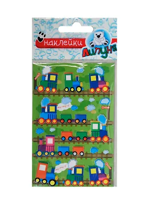 Н Паровоз (SEPS003) (мягкие воздушные наклейки) 2219222