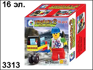 Конструктор Транспортные средства (16эл) (3313) (коробка)