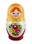 Матрешка 10 предм. "Узор", арт. С-11 (410) — 2694057 — 1