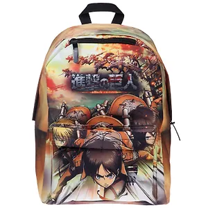 Рюкзак "Атака Титанов. Сезон 1-3" 42*29*16 см, полиэстер, 1 отделение, 2 кармана
