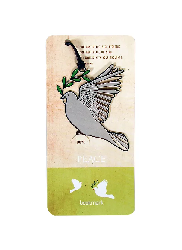 Закладка для книг из сверхтонкой стали Dove (RBM-239) (Мир Бижу) 2388404 — 1