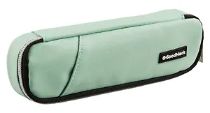 Пенал-косметичка 2 отделения "Private" пастельный мятный, 22*6*4 см