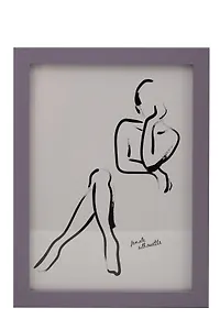 Фоторамка 13*18 "Силуэт" фиолетовое дерево