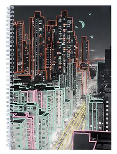 Тетрадь в клетку Listoff, "Жизнь большого города", А4, 80 листов