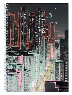 Тетрадь в клетку Listoff, "Жизнь большого города", А4, 80 листов 3040153