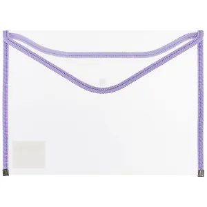 Папка-конверт «Цветные ленты» А4