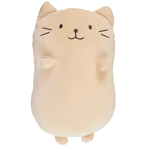 Мягкая игрушка Кот толстяк бежевый, (текстиль ) (40 см) 2693558 — 1