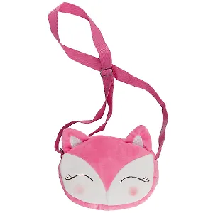 Сумка на молнии Лисичка (плюш) (20х15) (12-12095-HJ-66)
