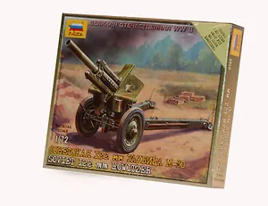 Сборная модель ЗВЕЗДА, Советская гаубица 122 мм М-30 (1:72)