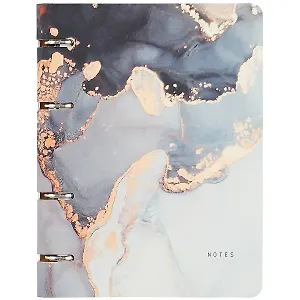 Тетрадь на кольцах в клетку Listoff, "Elements. No.3", 120 листов