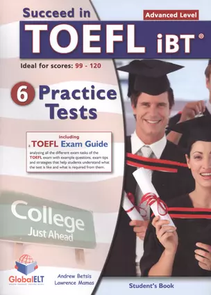 TOEFL Practice Tests [Succeed]:  SB (6 tests)+CD+Key — 2543979 — 1