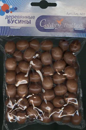 Деревянные бусины Colibry (NB1-06-B) (упаковка) 2367922