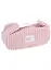 Косметичка с ремешками на кнопке Live Your Life  (коралл) (вельветовый узор) (ПВХ) (21х8х7) — 2958525 — 1
