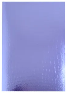 Тетрадь в клетку Hatber, "Metallic Croco Фиолетовый", А4, 96 листов