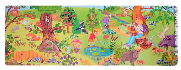 Книга Я еду за город. Виммельбух с окошками (Оксана Иванова) — 3