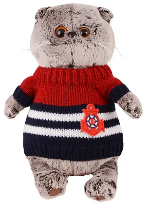 Мягкая игрушка Басик в морском свитере (19 см) (Ks19-069) 2620395