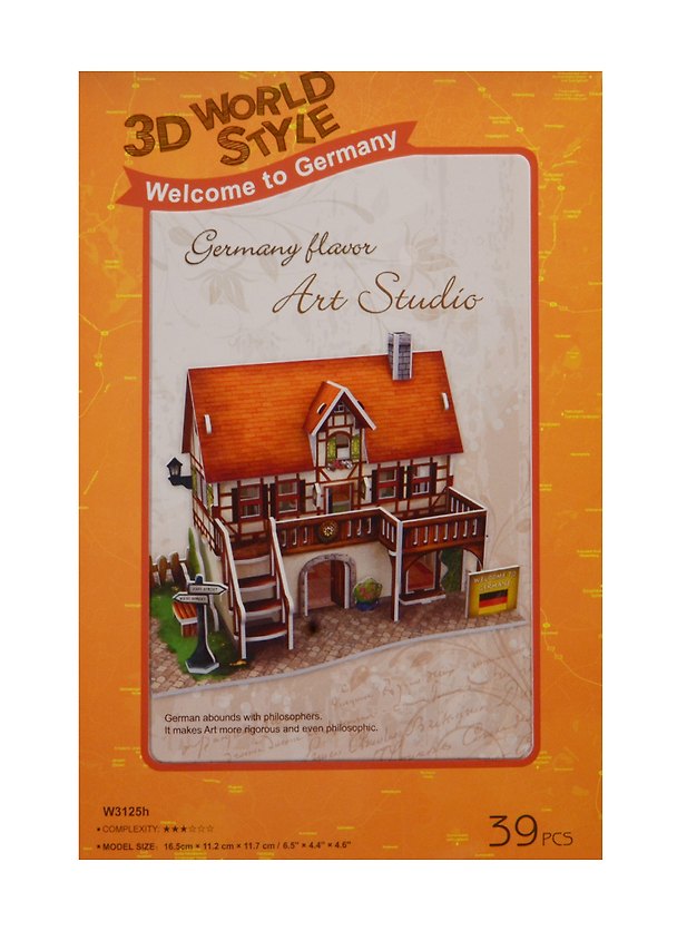 3D-конструктор «Здания Германия» 39 деталей 2475940 — 1