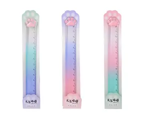 Линейка 15см "Лапка" фигурная 3113019