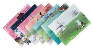 Папка, Comix, "Великобритания", А4, пластиковая,на резинке