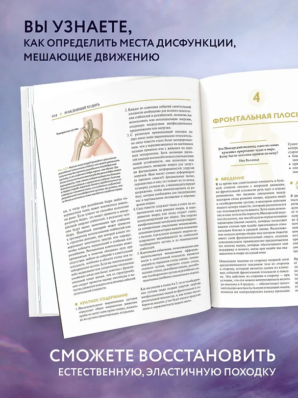Книга Рожденный ходить. Миофасциальная эффективность: революция в понимании механики движения (Джеймс Эрлз) — 6