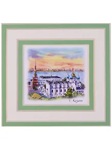 Магнит в паспарту Казань Кремль (21Kzn04)