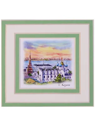 Магнит в паспарту Казань Кремль (21Kzn04) 2600456
