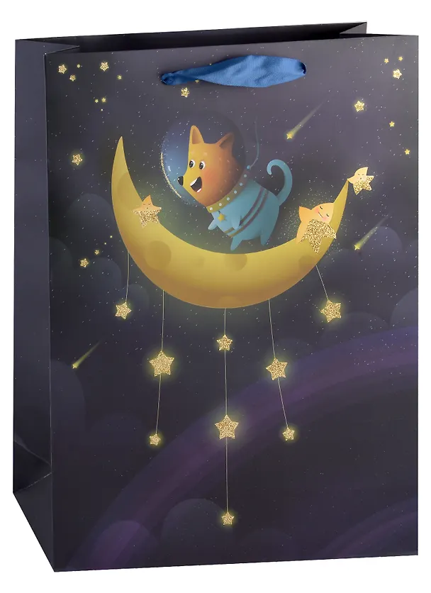 Пакет А3 42*32*11,5 "Cosmos cats" дет., бум.мат.ламинат  2950378 — 1