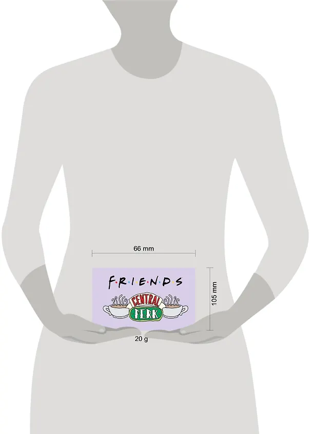 Кардхолдер. Friends (в форме книжки, 215х65 мм) 2830585 — 3