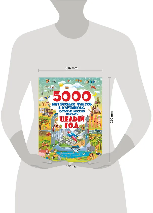 Книга 5000 интересных фактов в картинках, которые можно изучать целый год (Дарья Ермакович, Ирина Барановская, Ольга Лашкевич, Людмила Доманская) — 4