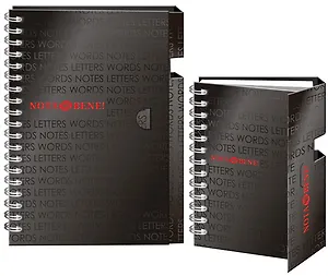 Блокнот А6 100л кл. пласт.обл, клапан, бок.бок.гребень, ассорти, Expert Complete