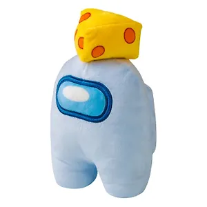 Among Us 3 серия Плюшевая игрушка со шляпой-сыр, (15х10х20), (AU7310C)