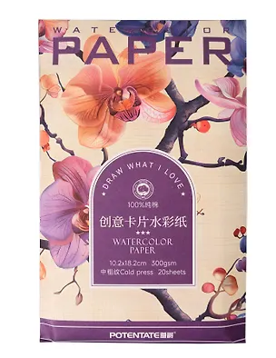 Бумага для рисования и графики креатив 102*182 20л, 300г/м2 3158134