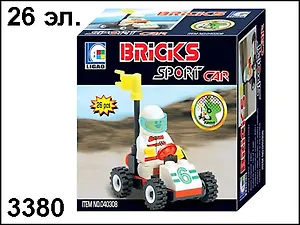 Конструктор Гоночные машины (26эл) (3380) (коробка)