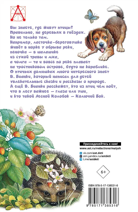 Книга Лесные домишки (Виталий Бианки) — 2