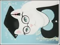 Обложка на студенческий Smart Kitty (00000002317) 2337426