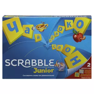 Настольная игра, МАТТЕЛ, SCRABBLE / Скраббл детский — 2792393 — 1